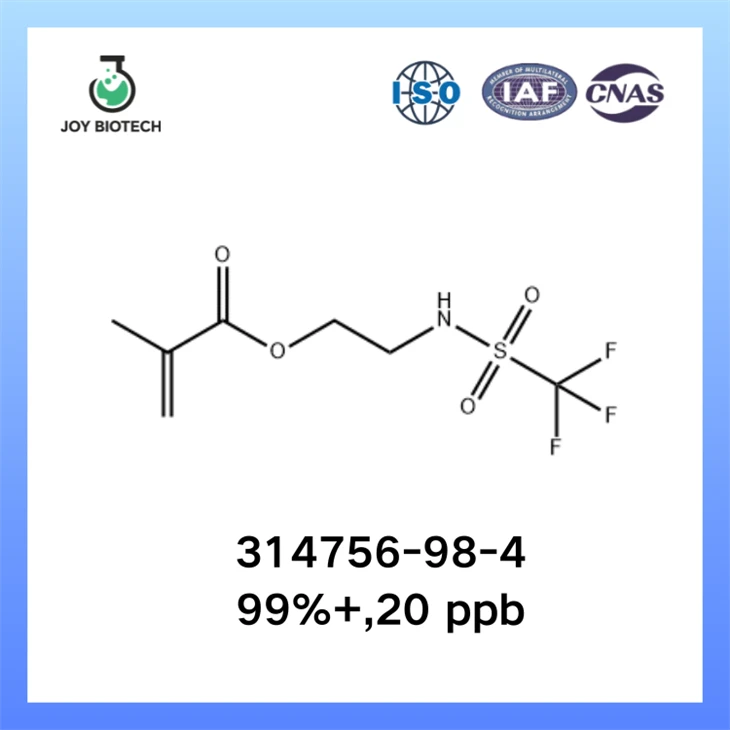 2-Propenoic Acid, 2-Methyl-, 2-[[(trifluoroMethyl)sulfonyl]aMino]ethyl EsterCAS NO 314756-98-4