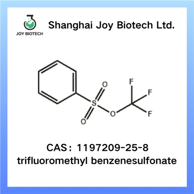 Tom ntej: Trifluoromethyl Benzenesulfonate NO 1197209-25-8